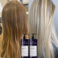 Full Rutine for blondt og grått hår som eliminerer gule toner Full Rutine for blondt og grått hår som eliminerer gule toner