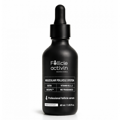 Profesjonelt Follicle Activin-serum for hodebunnen – 5x høyere konsentrasjon av aktive ingredienser